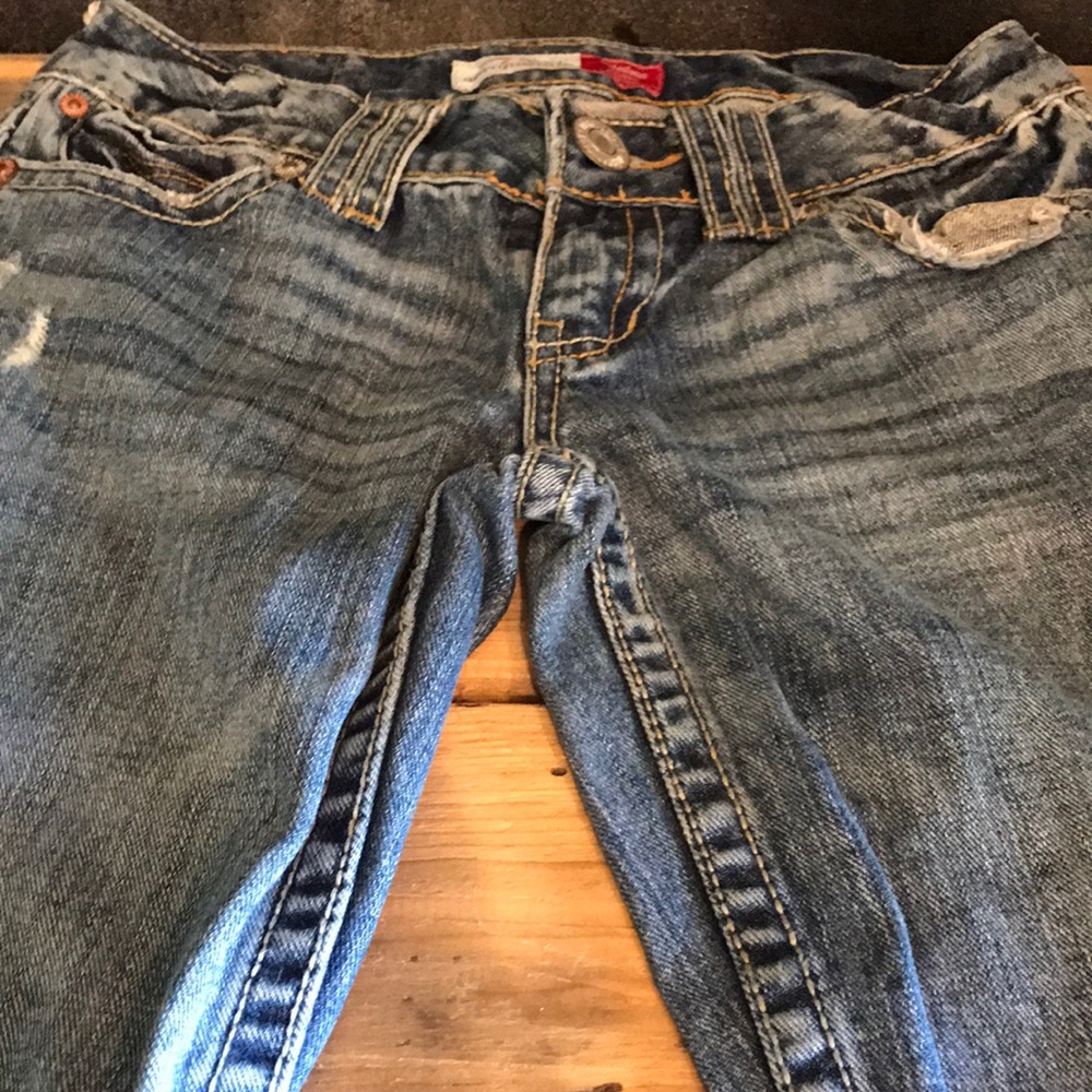 Aeropostale Juniors Chelsea Skinny Bootcut Jeans